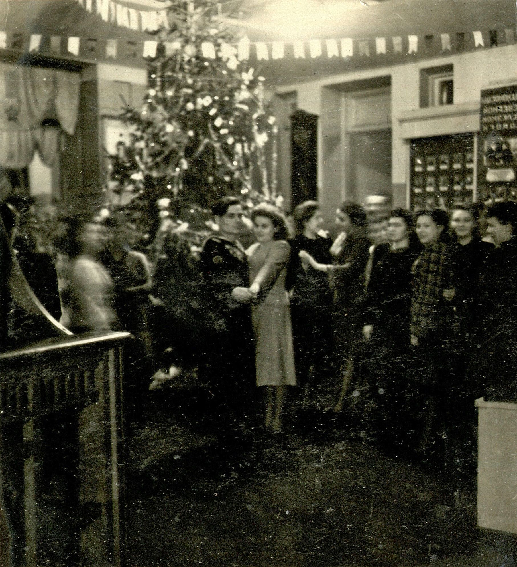 ДКЖ. Встреча Нового года. 1947. Фонд ГАВО

